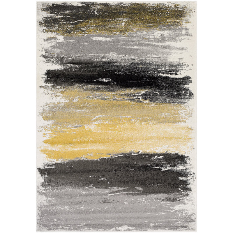 Wrought Studio Shuff Gray/Charcoal Area Rug & Reviews Wayfair